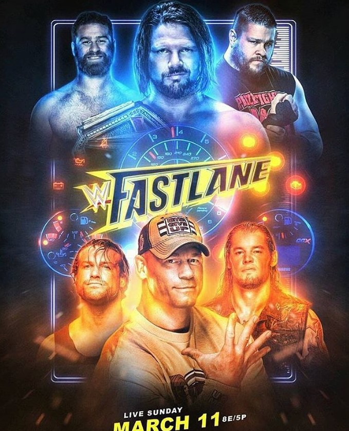 WWE Championship AJ Styles vs. John Cena vs. Kevin Owens vs. Sami Zayn vs. Baron Corbin vs. Dolph Ziggler.