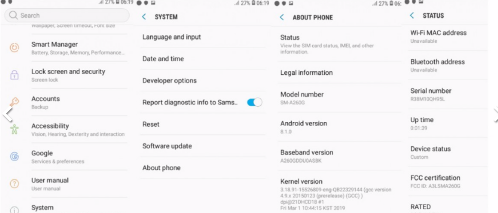 Samsung Galaxy A2 Core