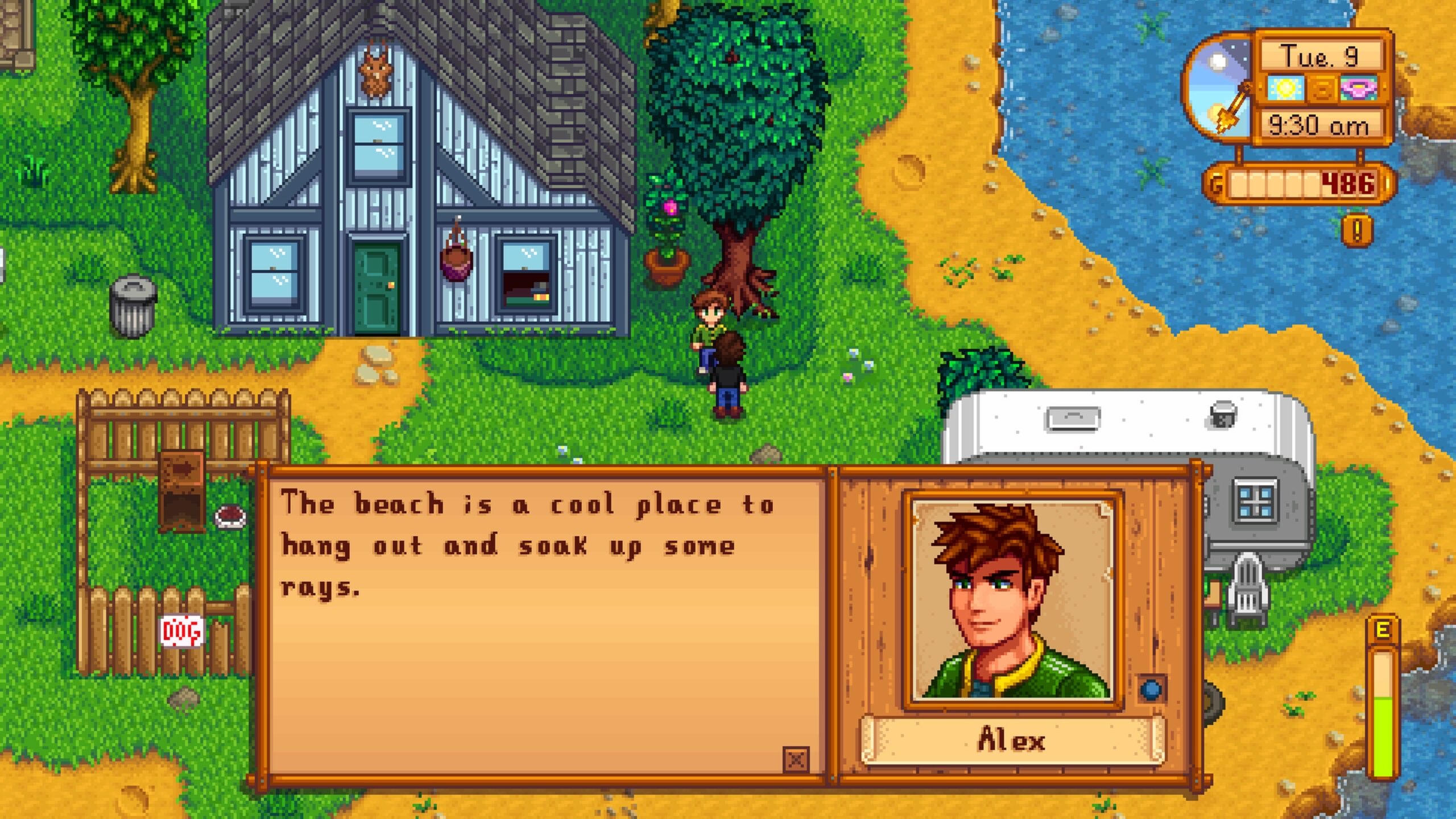 Stardew Valley Alex Gifts