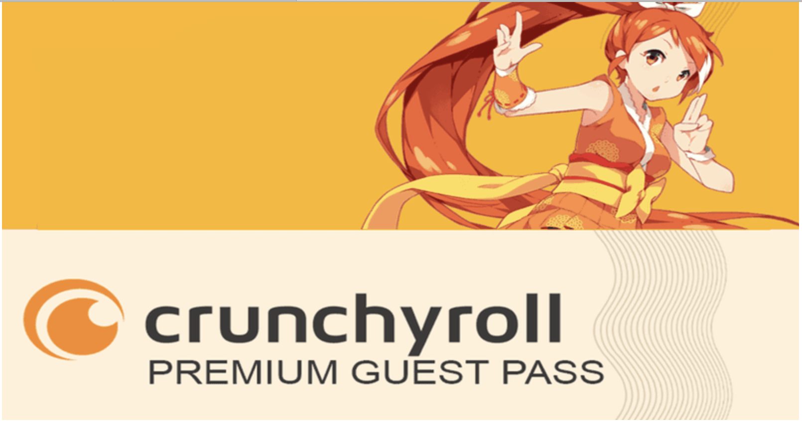 Crunchyroll Guest Pass