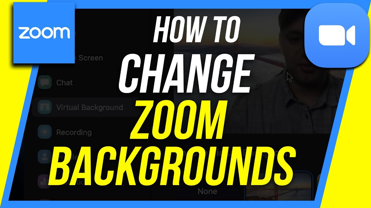 How to Change Zoom Background