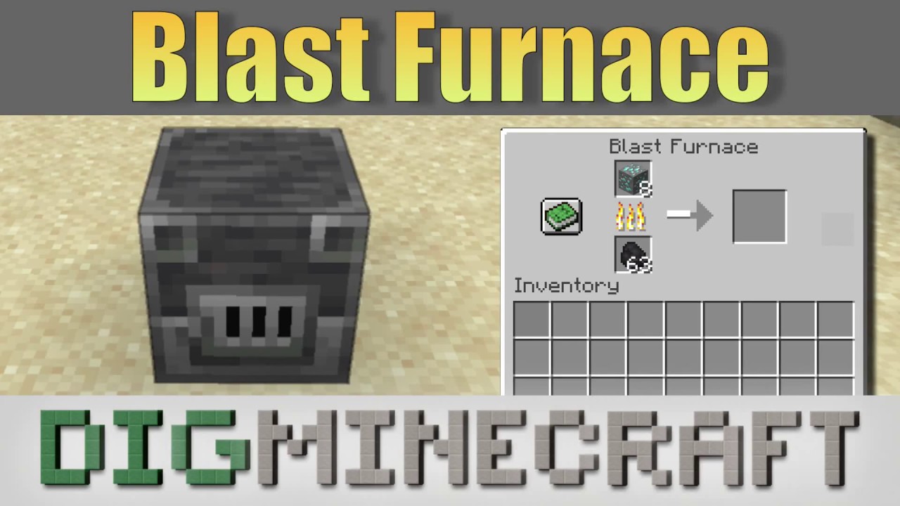 Minecraft Blast Furnace