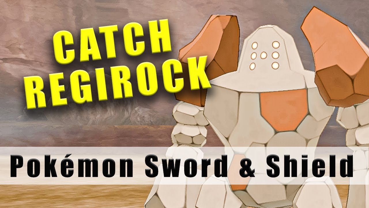 How to catch Regirock In Pokémon Crown Tundra?