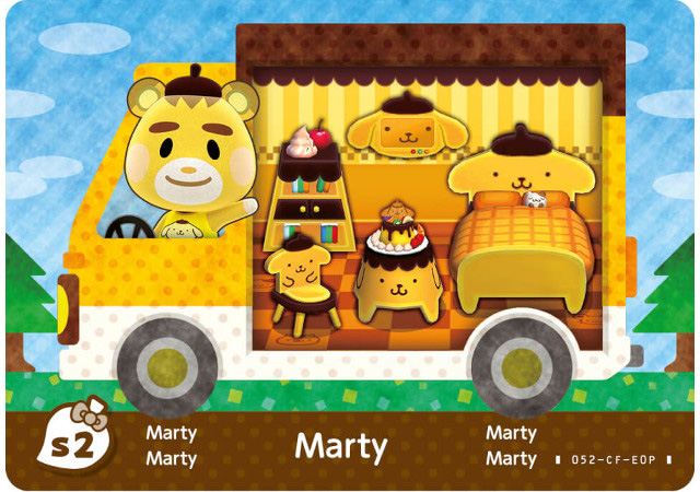 Animal Crossing Sanrio amiibo Cards