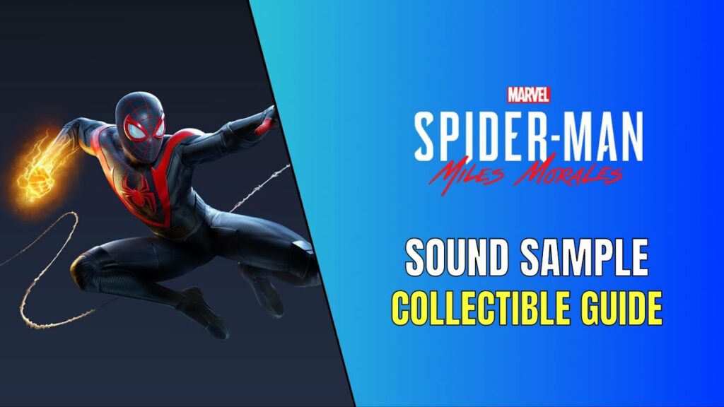 Spider-Man: Miles Morales Sound Sample Location