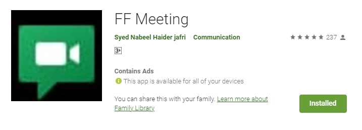 FF Meeting