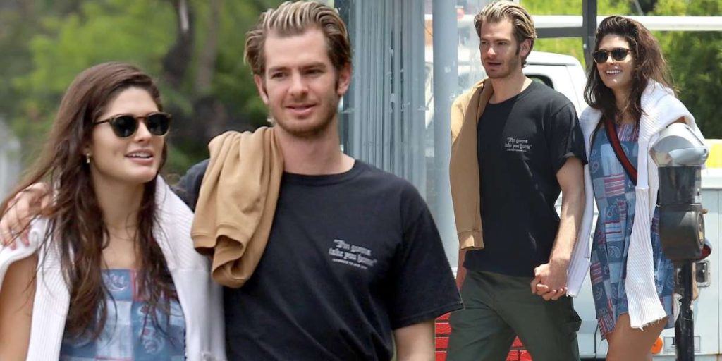 Andrew Garfield and Christine Gabel