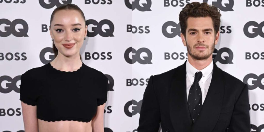 Andrew Garfield and Phoebe Dynevor