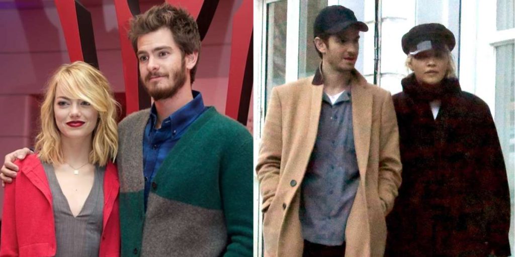 Andrew Garfield and Rita Ora