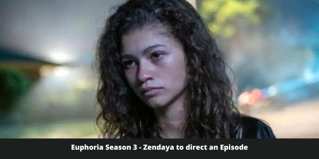 Euphoria Season 3 - Zendaya to direct an Episode