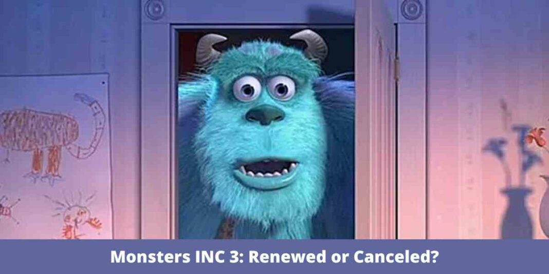 Monsters INC 3: Renewed or Canceled?