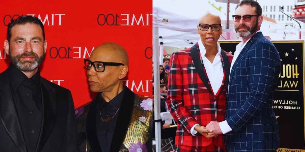 Georges LeBar and RuPaul