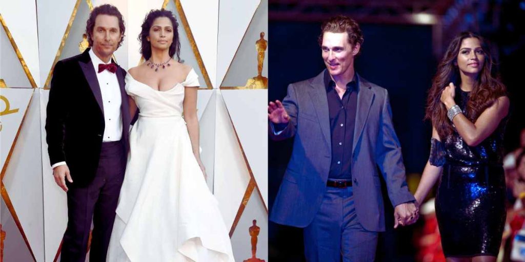Matthew McConaughey and Camila Alves