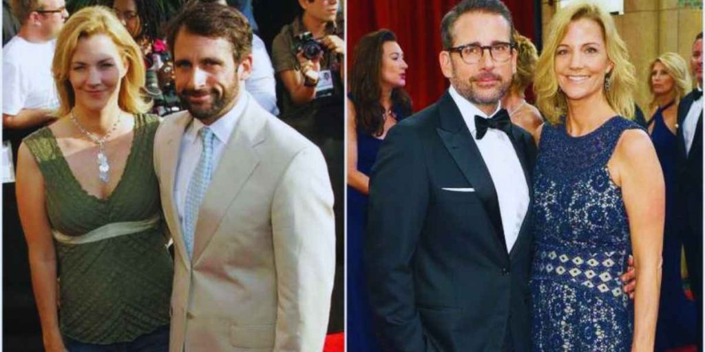 Steve Carell and Nancy Walls