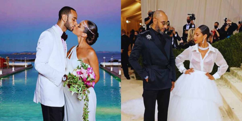 Swiss Beatz and Alicia Keys