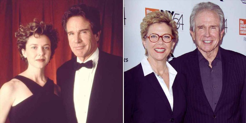 Warren Beatty and Annette Bening