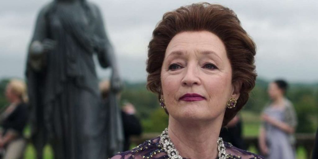 Oscar-nominated Lesley Manville as Princess Margaret