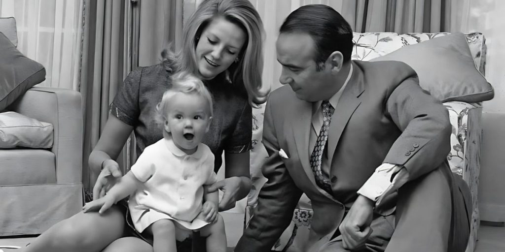 Anna Murdoch Mann with rupert