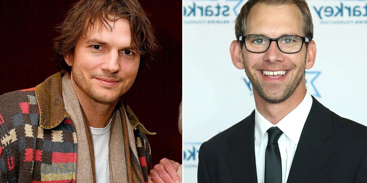 Ashton Kutcher and Michael Kutcher