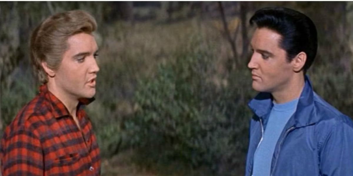 Elvis Presley and Jesse Garon Presley