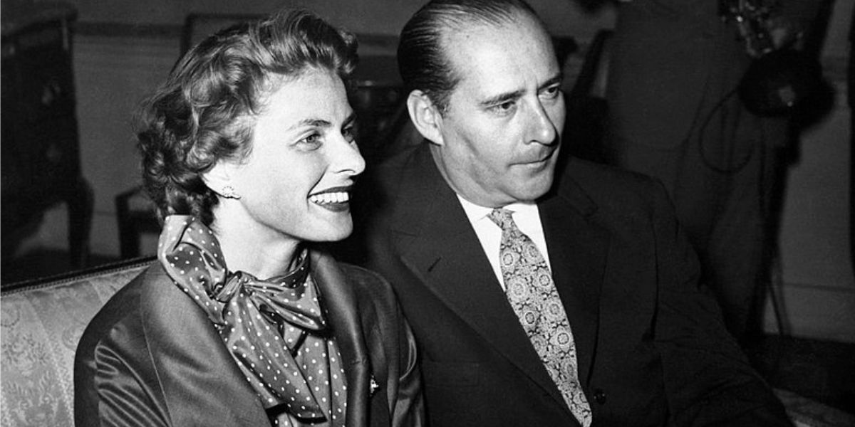 Ingrid Bergman And Roberto Rossellini