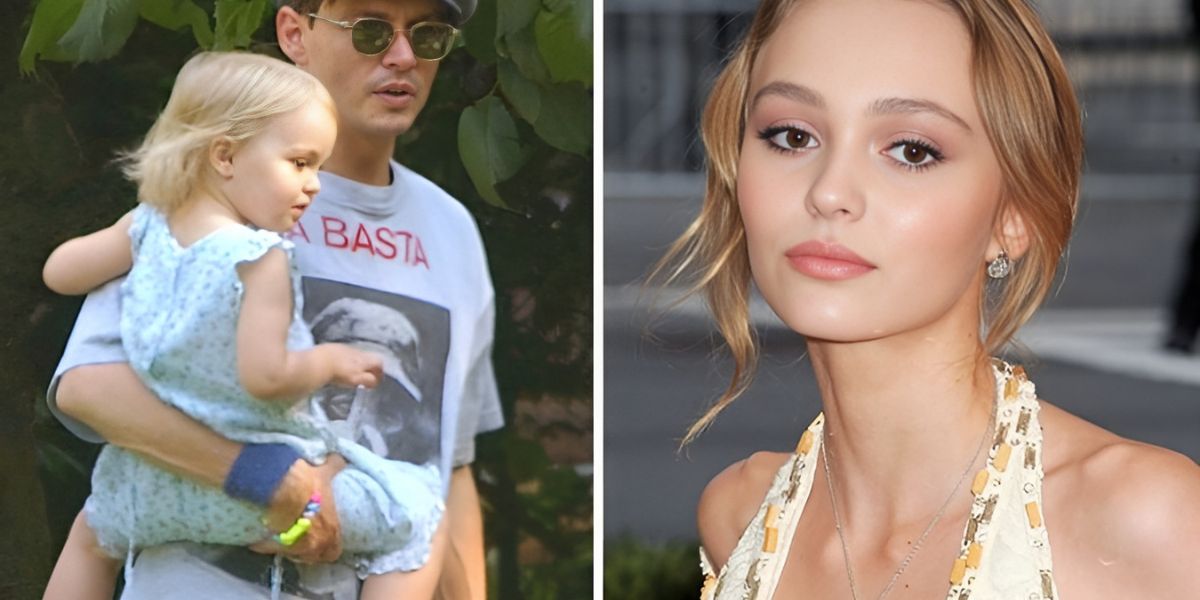 Lilly-Rose Depp then and now