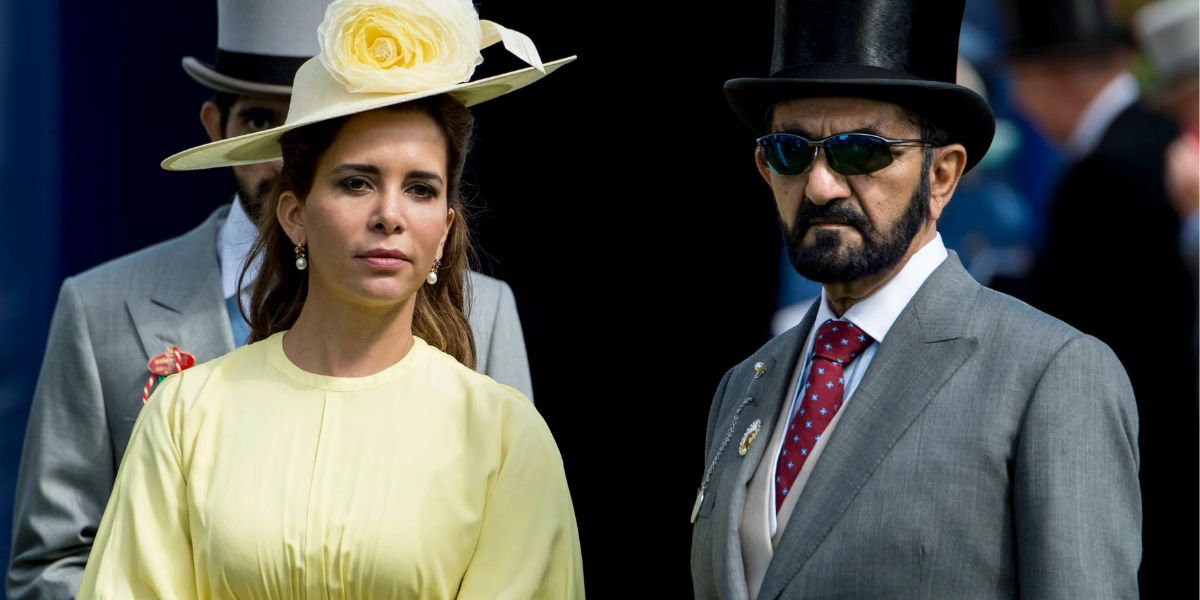 Sheikh Mohammed Bin Rashid Al-Maktoum And Princess Haya Bint Al-Hussein