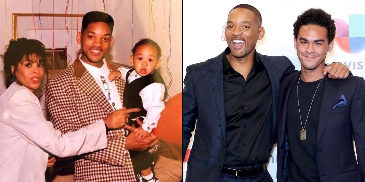 Trey Smith then and now