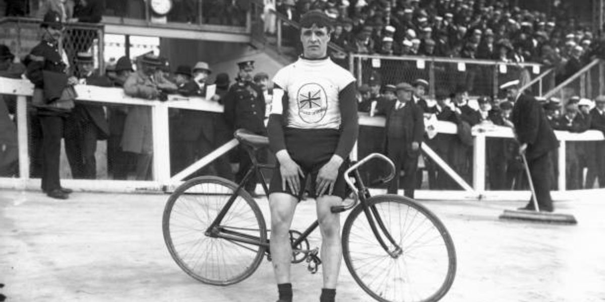 Ben Jones Posed for a Picture at the 1908 London Olympics