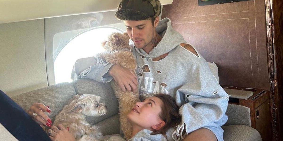 Justin and Hailey Bieber dog