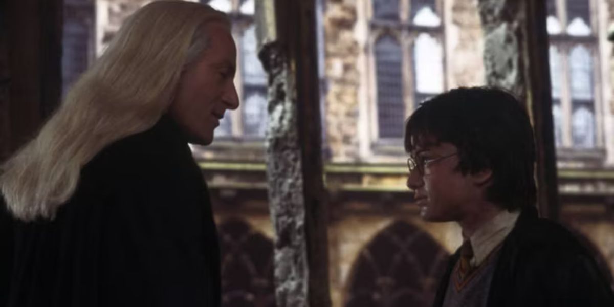 Lucius Malfoy Was Casting An Unforgivable Curse On Harry
